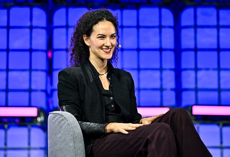 Jay Graber, CEO, Bluesky, speaks at Web Summit in Vancouver Jay Graber, CEO, Bluesky, speaks at Web Summit in Vancouver