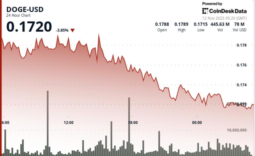Dogecoin Approaches Critical Level Following Recent Bitcoin Drop